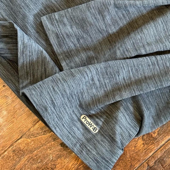 Spyder Men's Pro Web Black Heather Performance Hoodie Pockets L - Picture 5 of 8